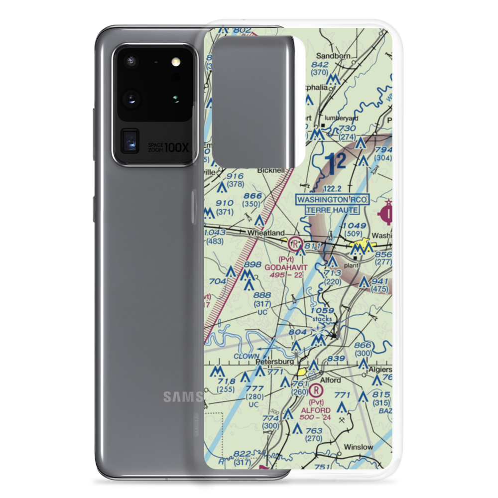 Godahavit Airport (6II8) VFR Sectional Samsung Case Samsung Galaxy S20 Ultra model shown