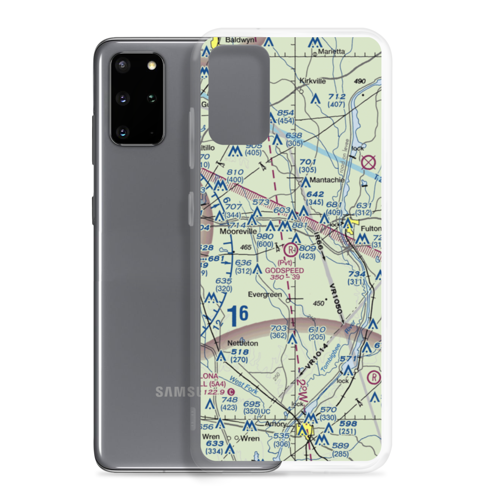 Godspeed Airpark (8MS2) VFR Sectional Samsung Case Samsung Galaxy S20 Plus model shown