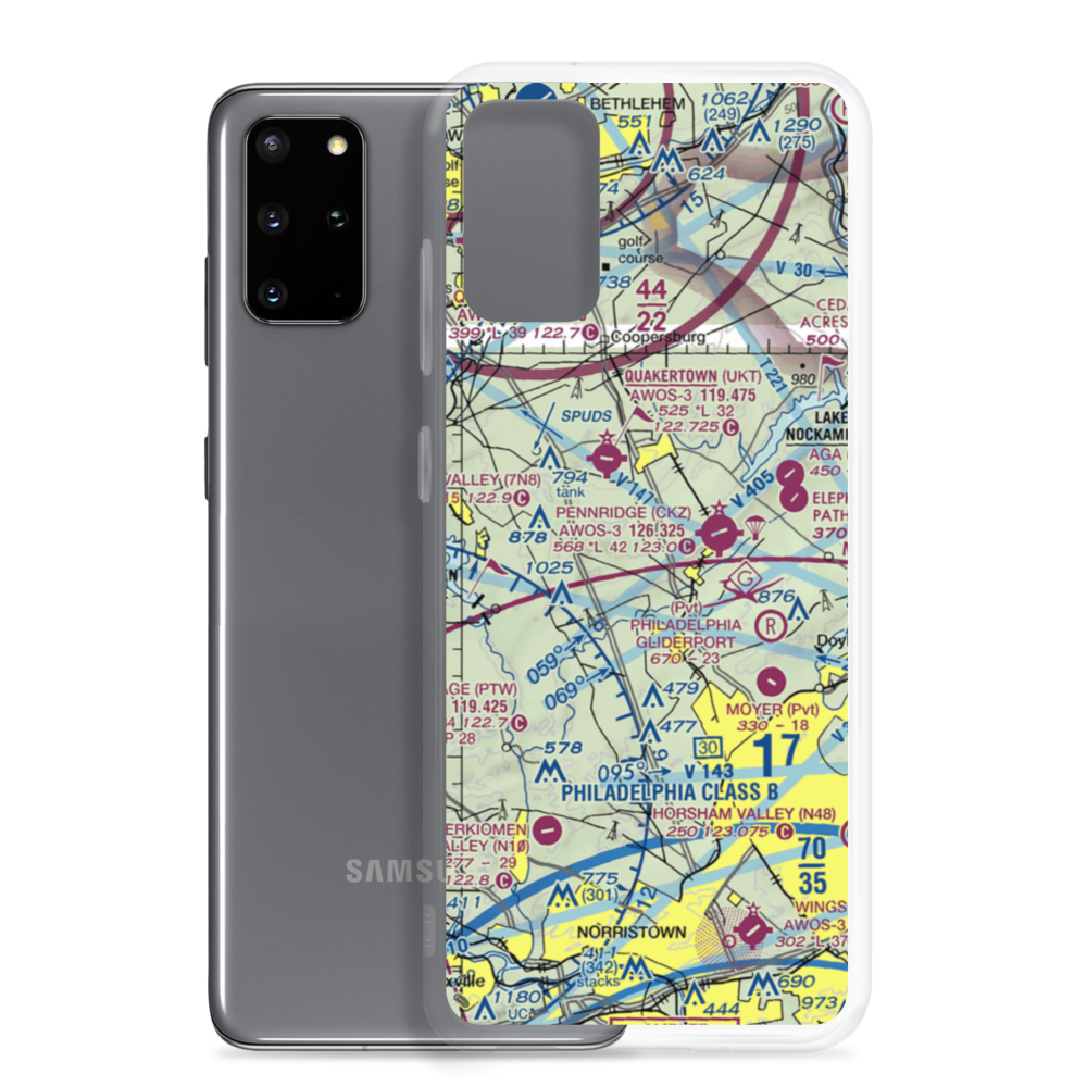 Gold Mine Field (97PN) VFR Sectional Samsung Case Samsung Galaxy S20 Plus model shown