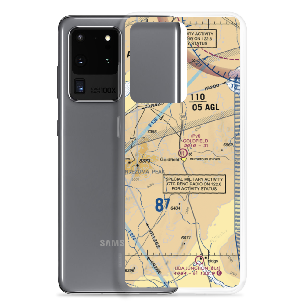 Goldfield Airport (0L5) VFR Sectional Samsung Case Samsung Galaxy S20 Ultra model shown