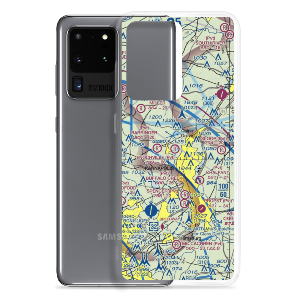 Goodnight's Airport (2NC8) VFR Sectional Samsung Case Samsung Galaxy S20 Ultra model shown