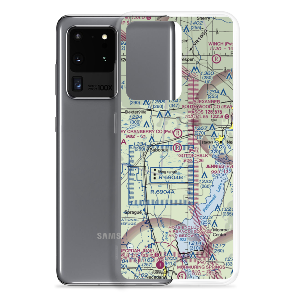 Gottschalk Field (91WI) VFR Sectional Samsung Case Samsung Galaxy S20 Ultra model shown