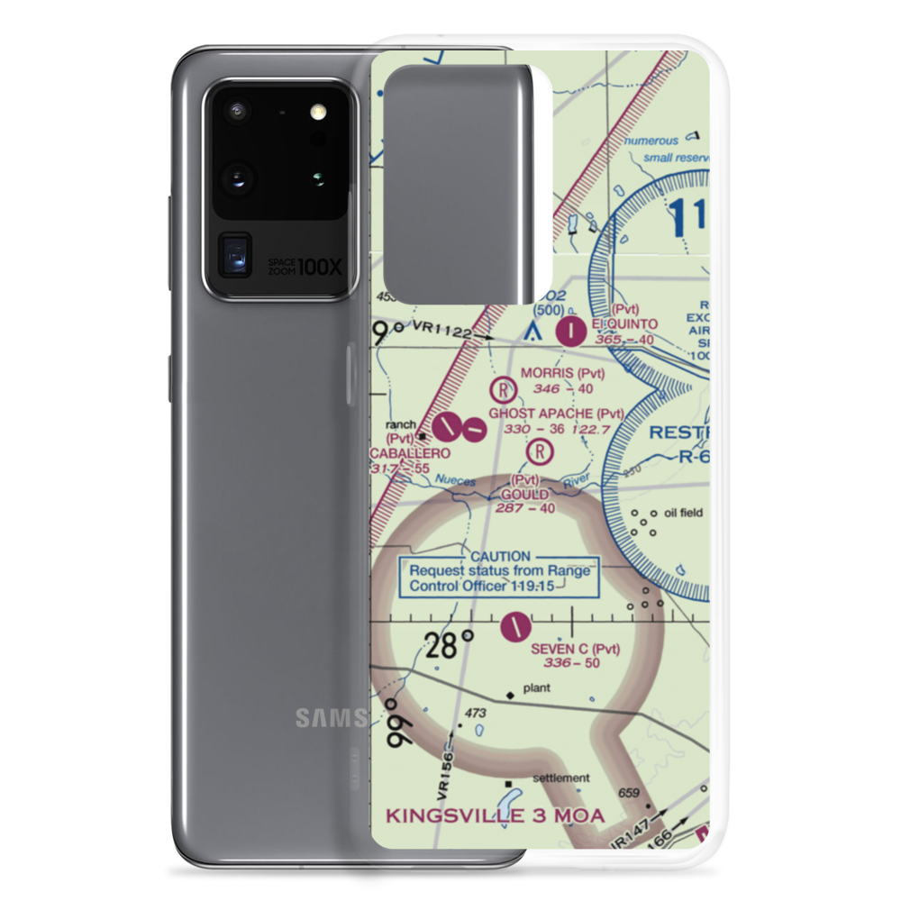 Gould Strip (46TA) VFR Sectional Samsung Case Samsung Galaxy S20 Ultra model shown