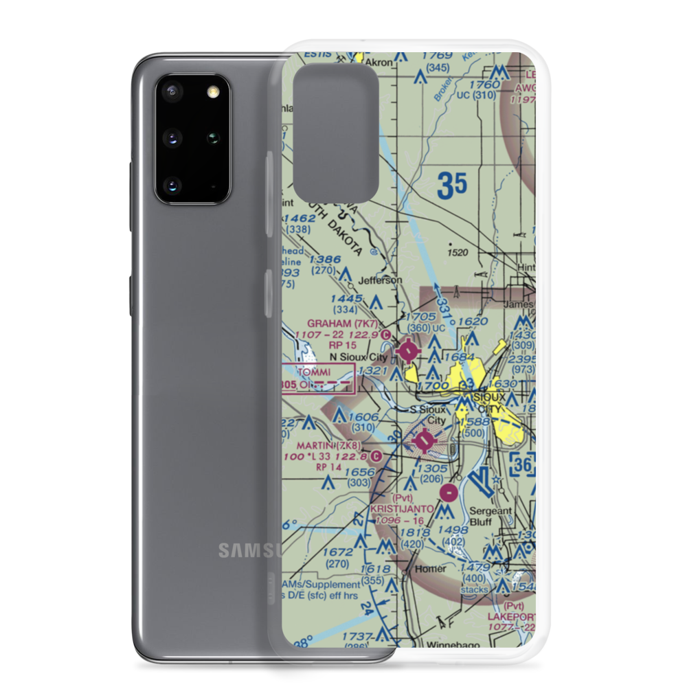 Graham Field (7K7) VFR Sectional Samsung Case Samsung Galaxy S20 Plus model shown