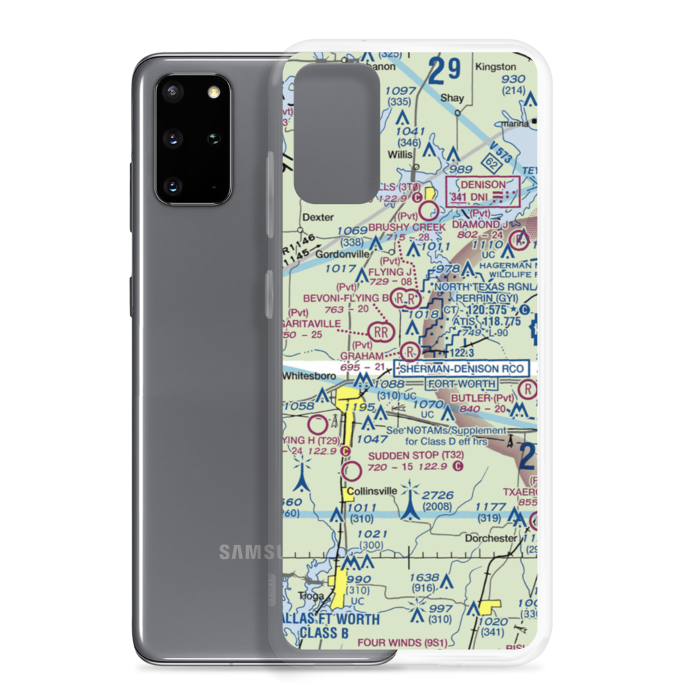 Graham Field (XS31) VFR Sectional Samsung Case Samsung Galaxy S20 Plus model shown