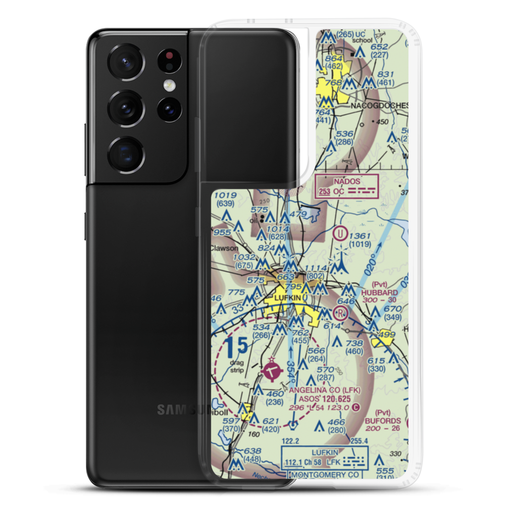 Gravco STOLport (2TA1) VFR Sectional Samsung Case Samsung Galaxy S21 Ultra model shown