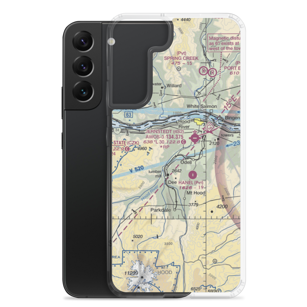 Green Acres Air Park (7OR6) VFR Sectional Samsung Case Samsung Galaxy S22 Plus model shown