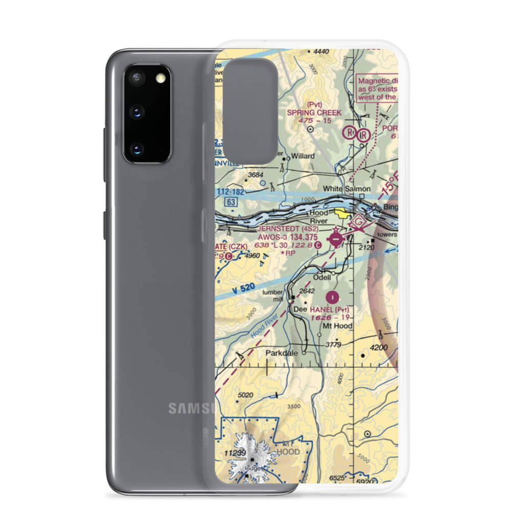 Green Acres Air Park (7OR6) VFR Sectional Samsung Case Samsung Galaxy S20 model shown