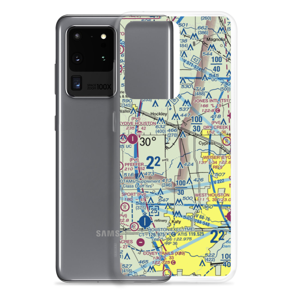 Green Acres Airport (TA90) VFR Sectional Samsung Case Samsung Galaxy S20 Ultra model shown