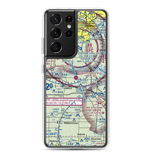 Green Castle Airport (IA24) VFR Sectional Samsung Case