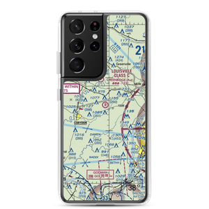 Greenridge RLA Restricted Landing Area (IN14) VFR Sectional Samsung Case