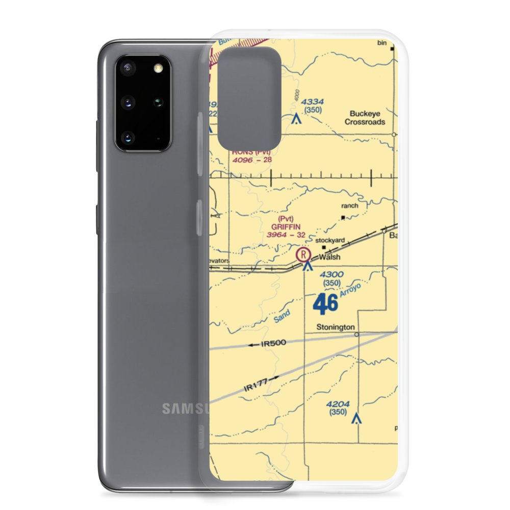 Griffin Field (4CO3) VFR Sectional Samsung Case Samsung Galaxy S20 Plus model shown