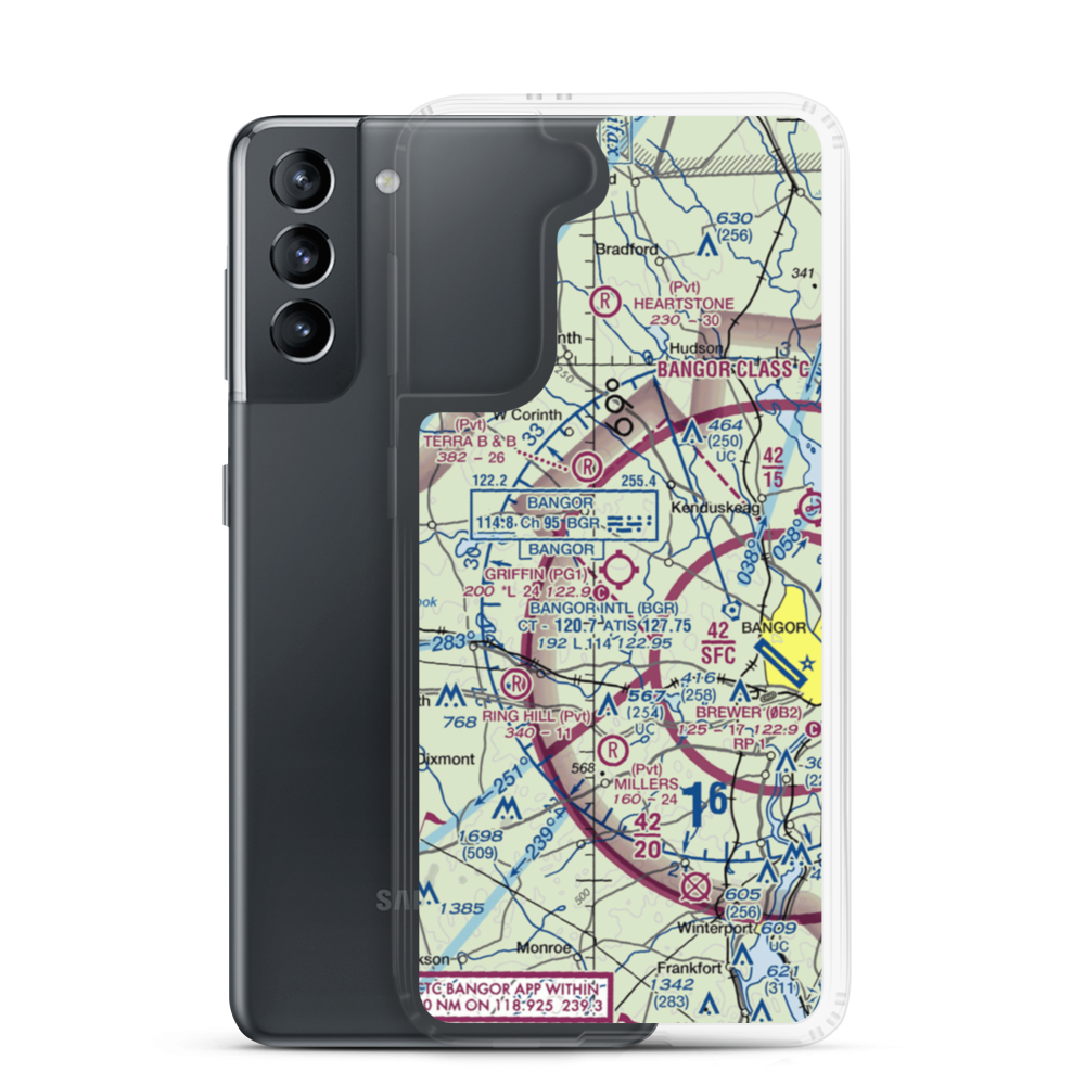 Griffin Field (PG1) VFR Sectional Samsung Case Samsung Galaxy S21 model shown