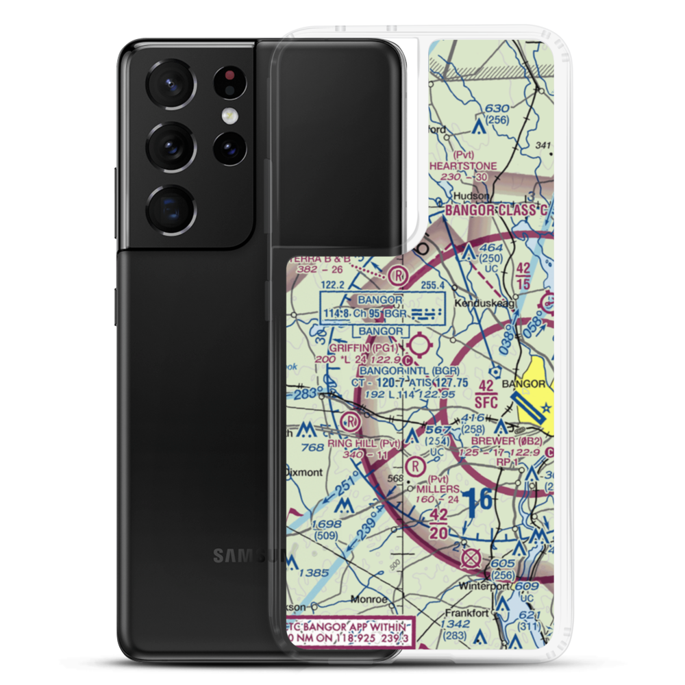 Griffin Field (PG1) VFR Sectional Samsung Case Samsung Galaxy S21 Ultra model shown