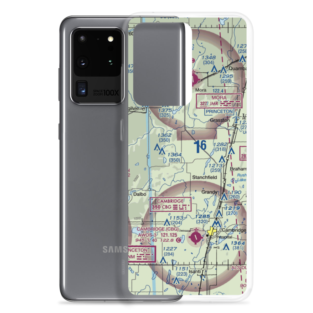 Grohnke Field (MY92) VFR Sectional Samsung Case Samsung Galaxy S20 Ultra model shown