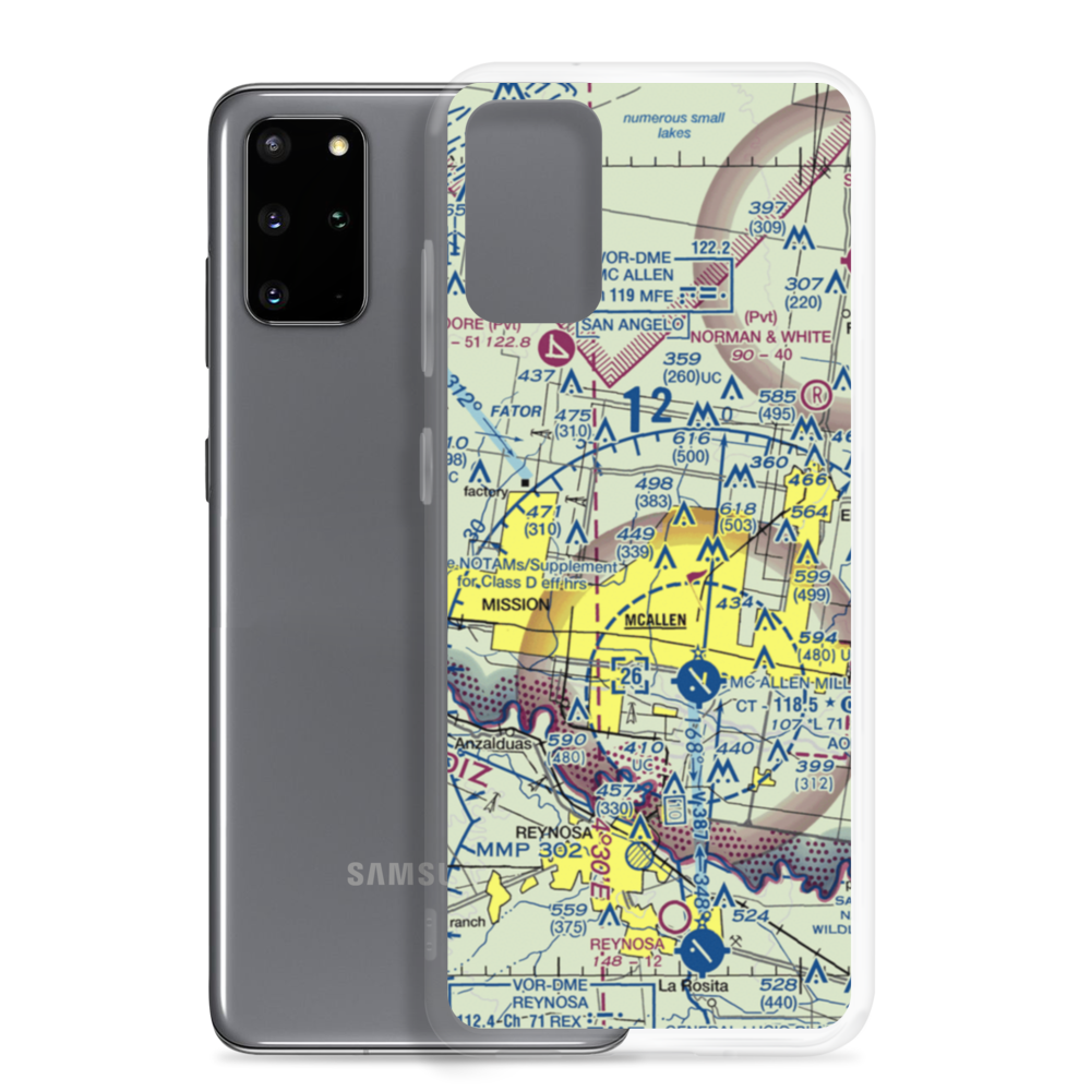 Gross Private Airport (US-0143) VFR Sectional Samsung Case Samsung Galaxy S20 Plus model shown