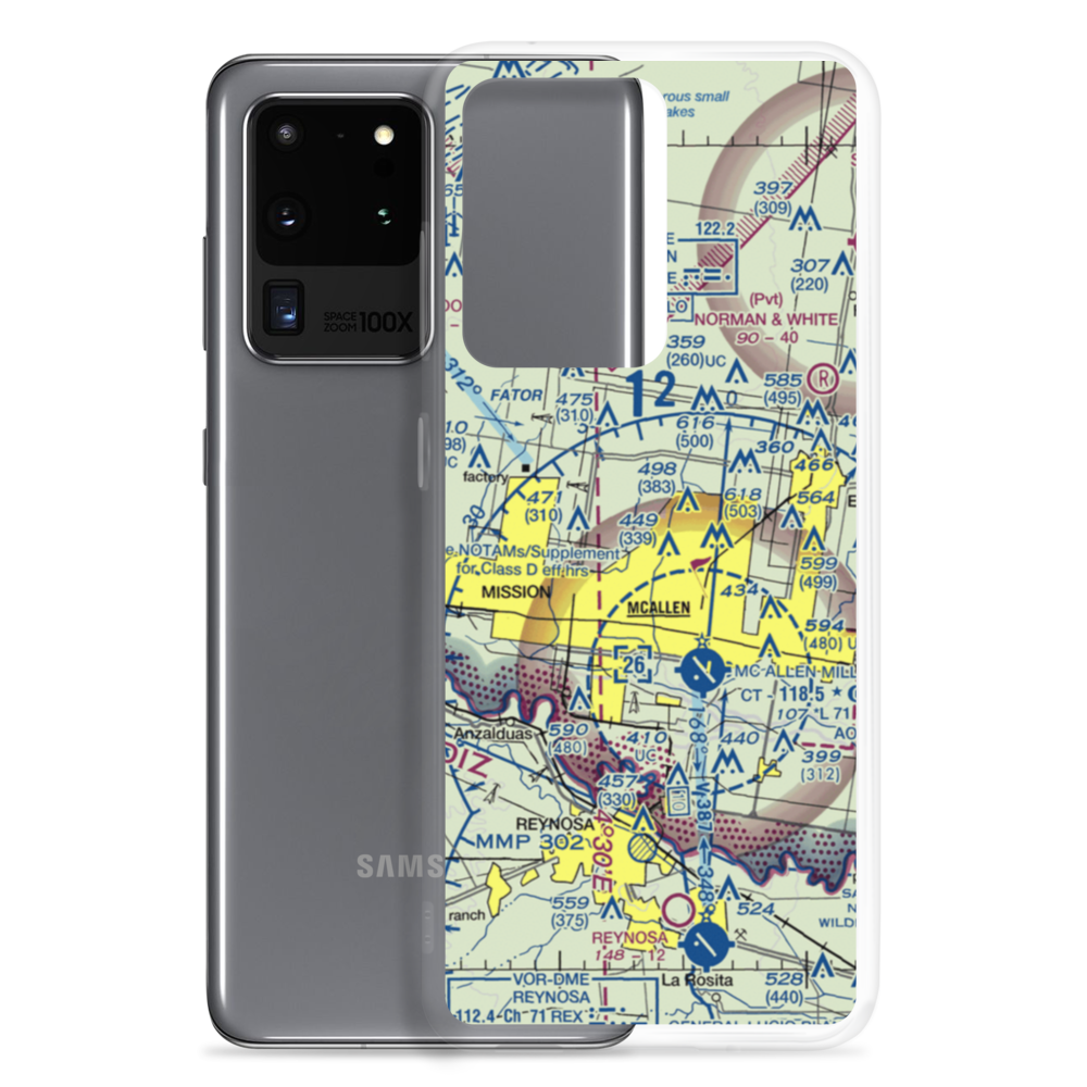 Gross Private Airport (US-0143) VFR Sectional Samsung Case Samsung Galaxy S20 Ultra model shown