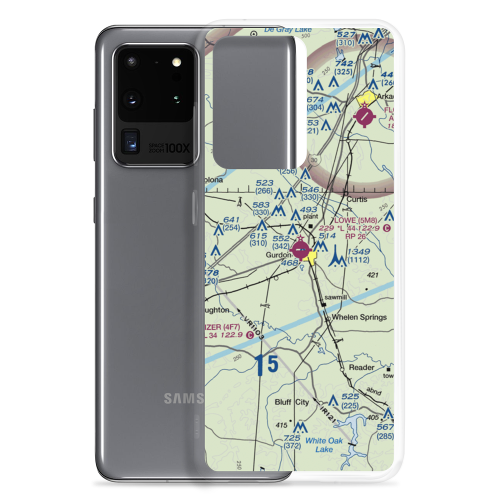 Gurdon Lowe Field (5M8) VFR Sectional Samsung Case Samsung Galaxy S20 Ultra model shown