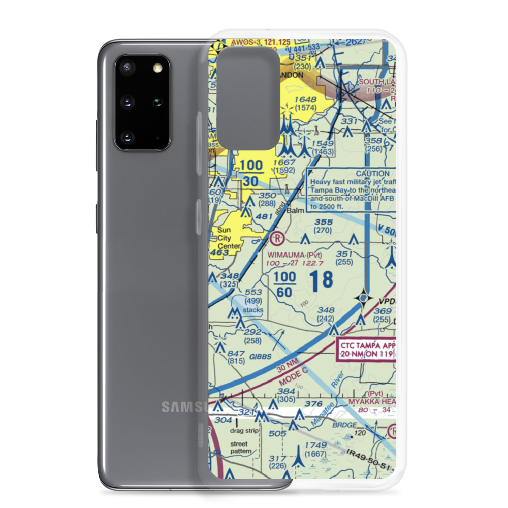 Gyro Town Usa STOLport (23FL) VFR Sectional Samsung Case Samsung Galaxy S20 Plus model shown