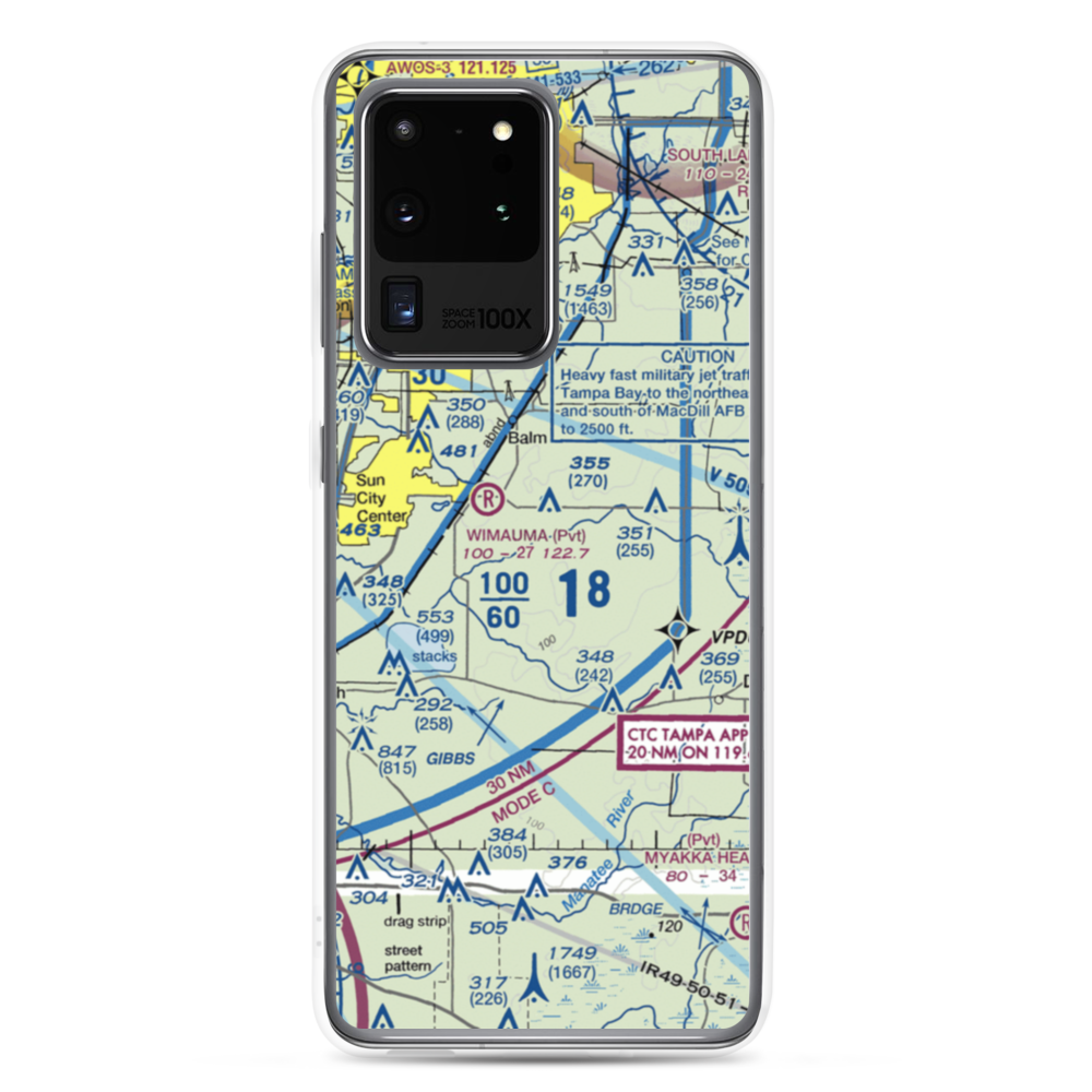 Gyro Town Usa STOLport (23FL) VFR Sectional Samsung Case Samsung Galaxy S20 Ultra model shown