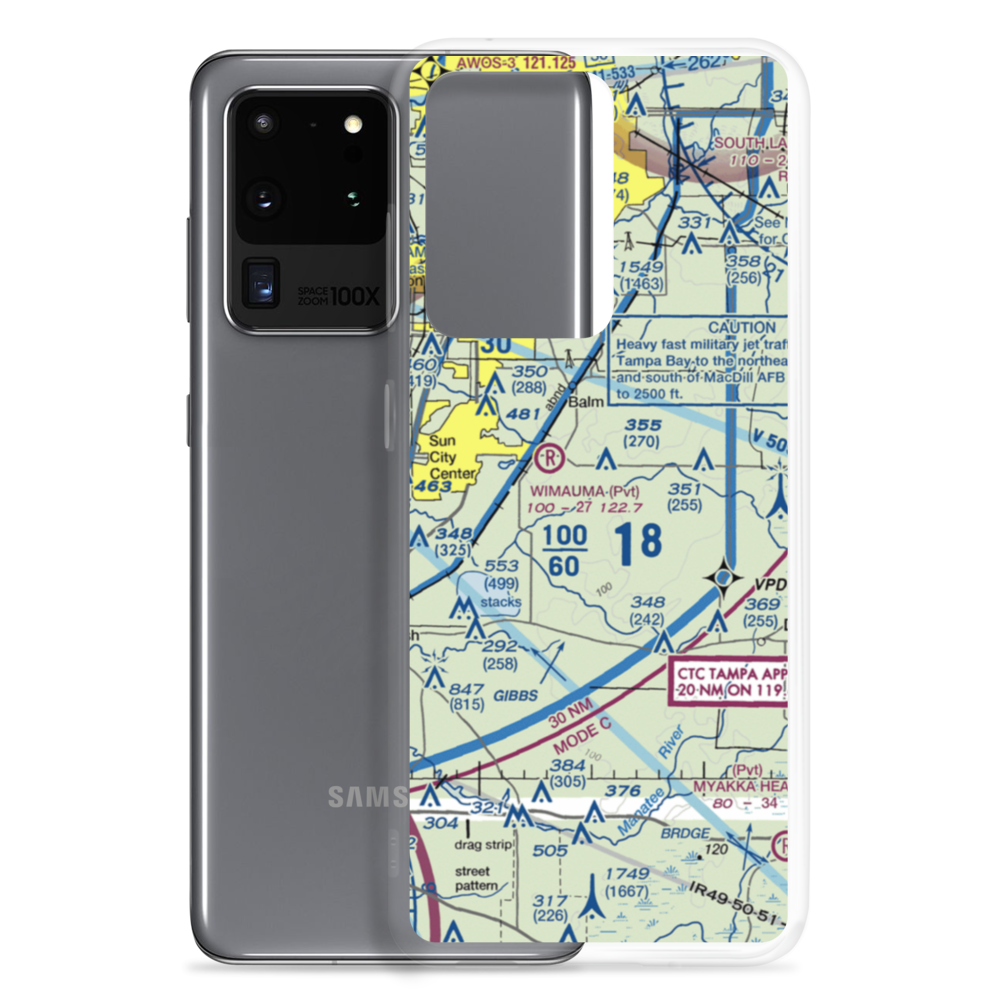 Gyro Town Usa STOLport (23FL) VFR Sectional Samsung Case Samsung Galaxy S20 Ultra model shown