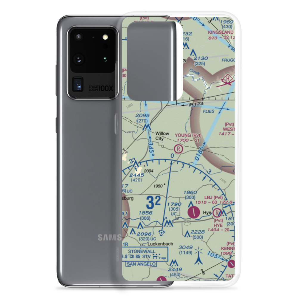 H Young Ranch Airport (4XS6) VFR Sectional Samsung Case Samsung Galaxy S20 Ultra model shown