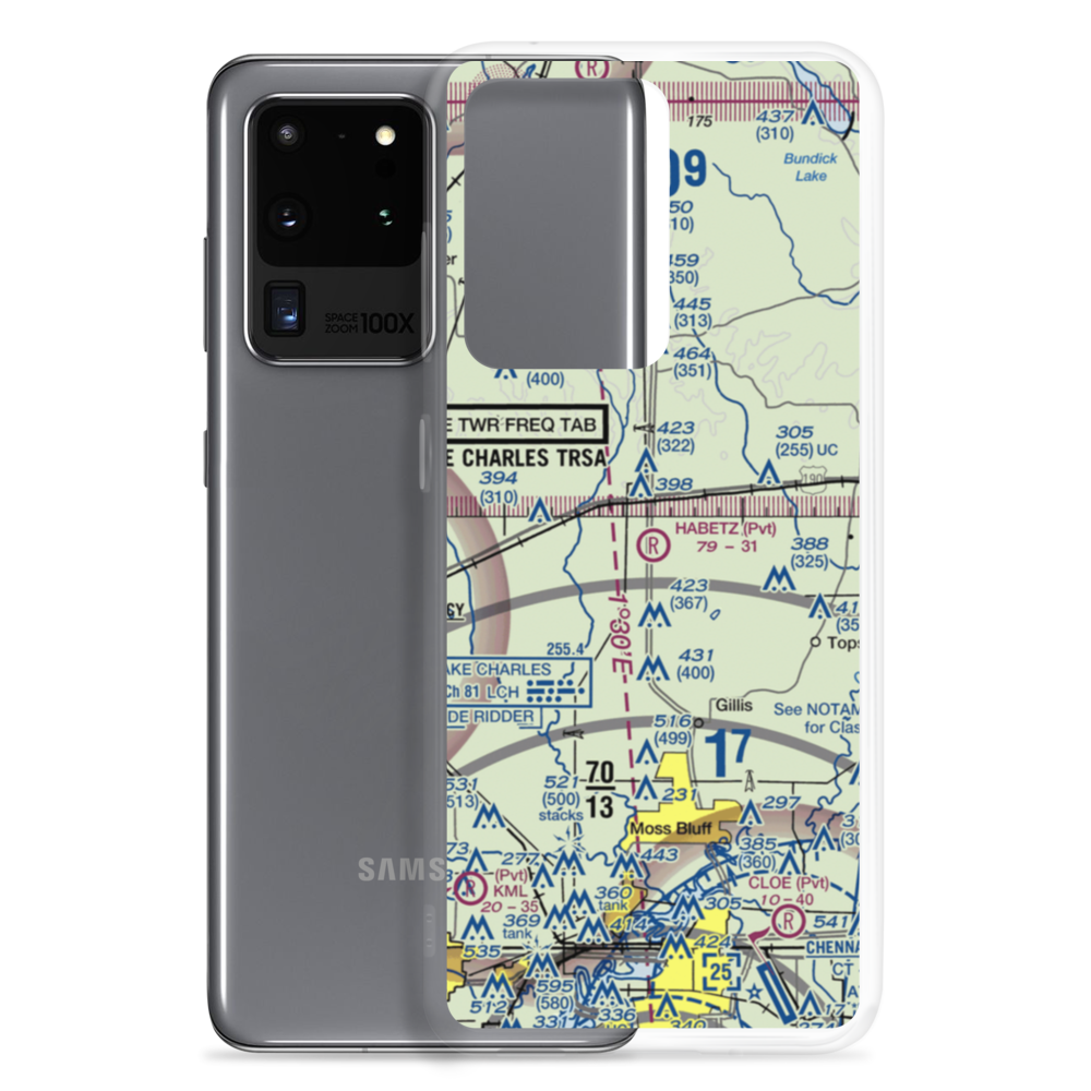 Habetz Airport (7LA3) VFR Sectional Samsung Case Samsung Galaxy S20 Ultra model shown