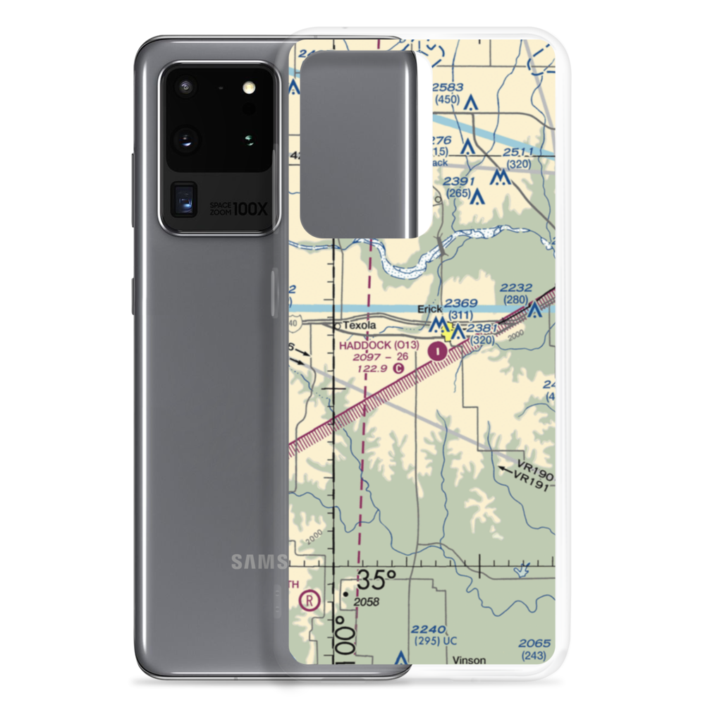 Haddock Field (O13) VFR Sectional Samsung Case Samsung Galaxy S20 Ultra model shown