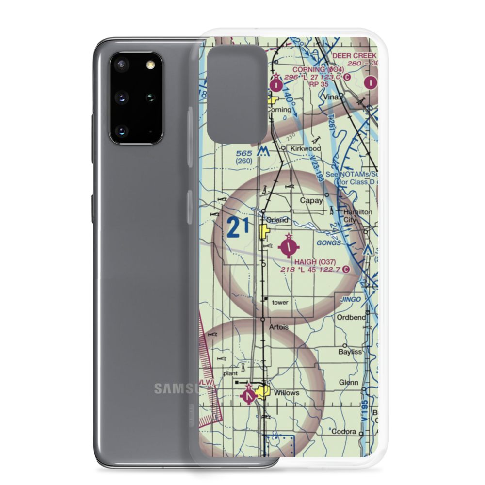 Haigh Field (O37) VFR Sectional Samsung Case Samsung Galaxy S20 Plus model shown