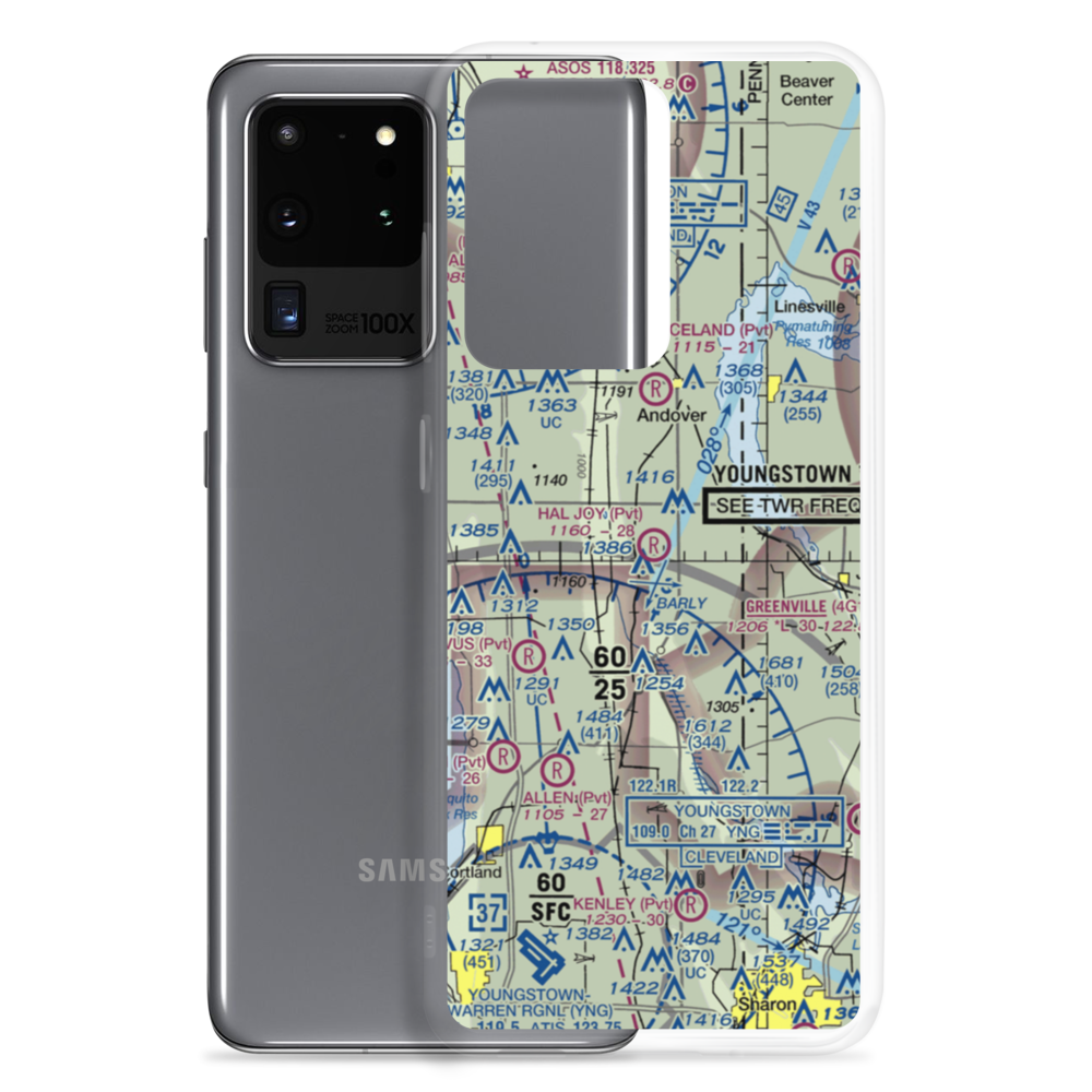 Hal Joy Airfield (06OH) VFR Sectional Samsung Case Samsung Galaxy S20 Ultra model shown