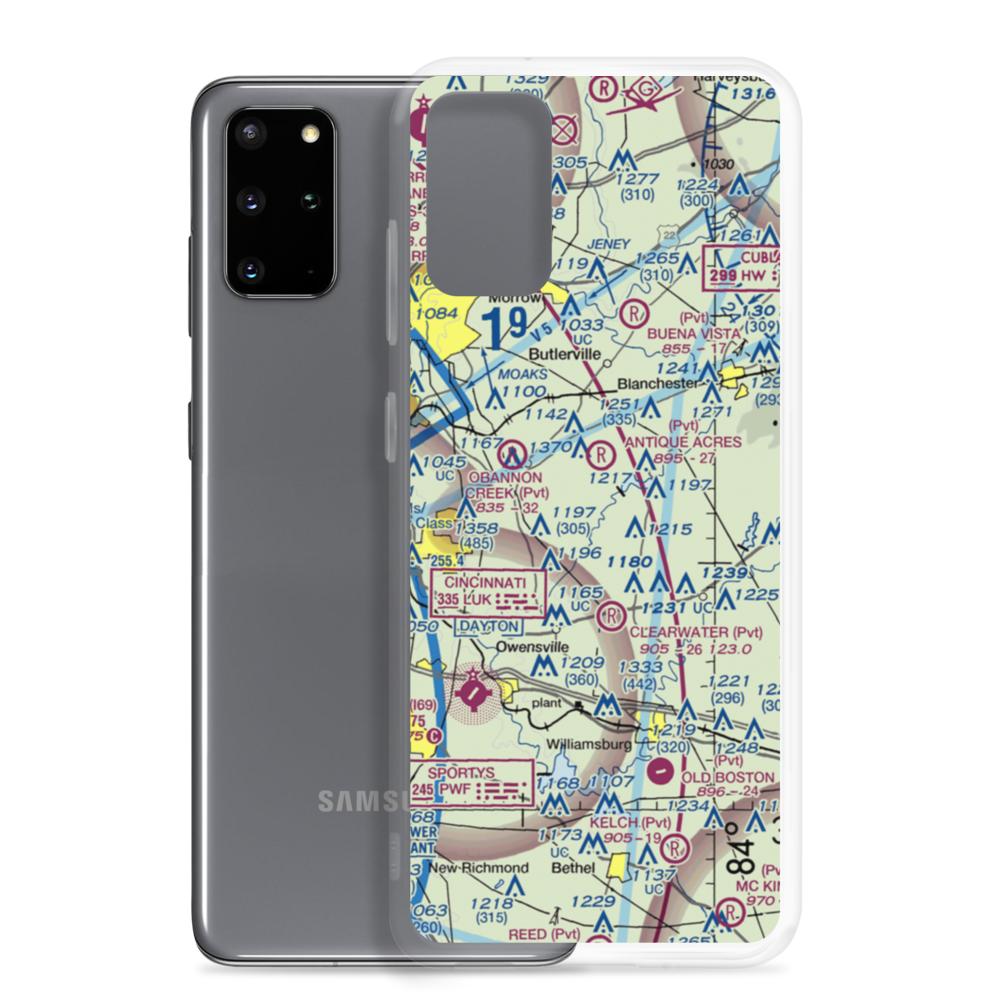 Hallelujah Field (OI40) VFR Sectional Samsung Case Samsung Galaxy S20 Plus model shown