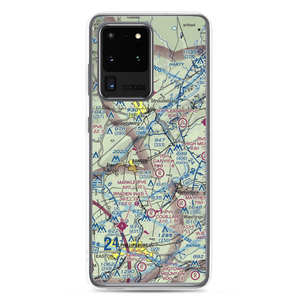 Hallett's Airport (8PN2) VFR Sectional Samsung Case