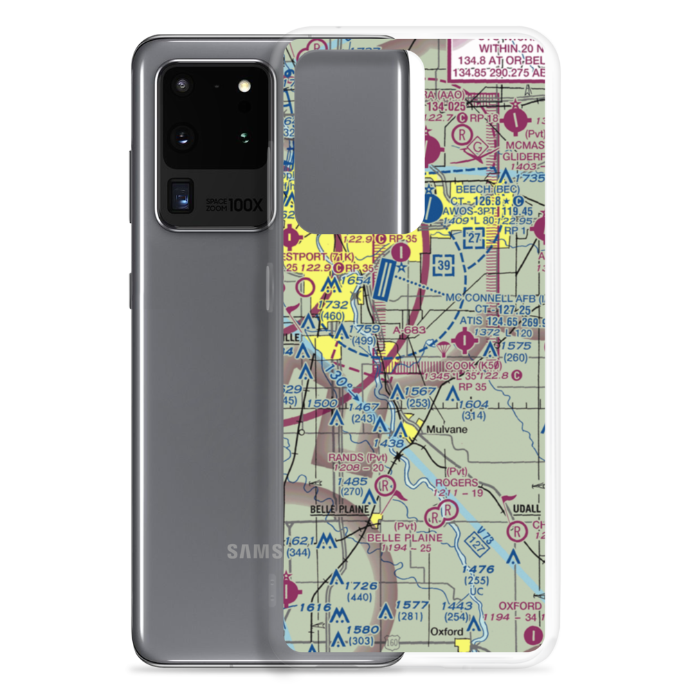 Hamilton Field (1K3) VFR Sectional Samsung Case Samsung Galaxy S20 Ultra model shown