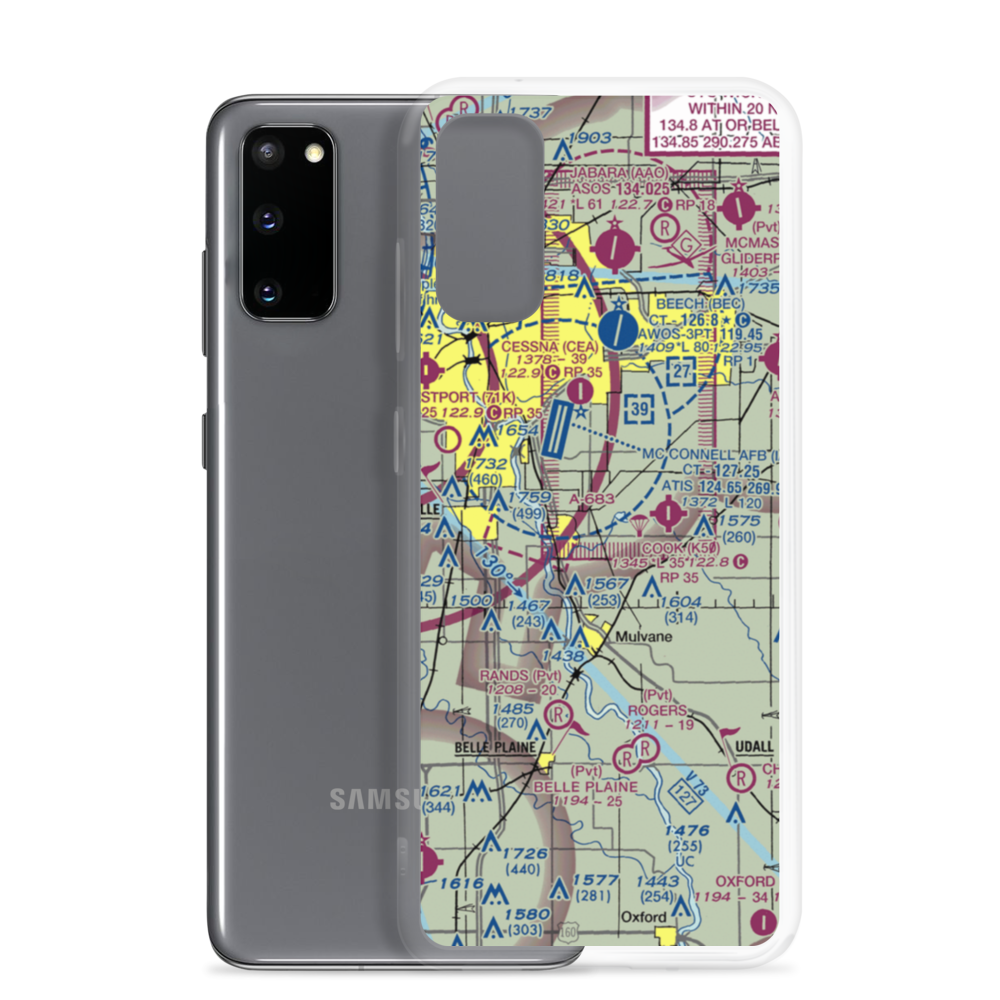 Hamilton Field (1K3) VFR Sectional Samsung Case Samsung Galaxy S20 model shown