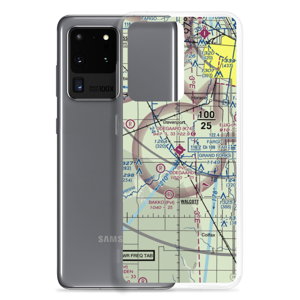 Hamry Field (K74) VFR Sectional Samsung Case Samsung Galaxy S20 Ultra model shown