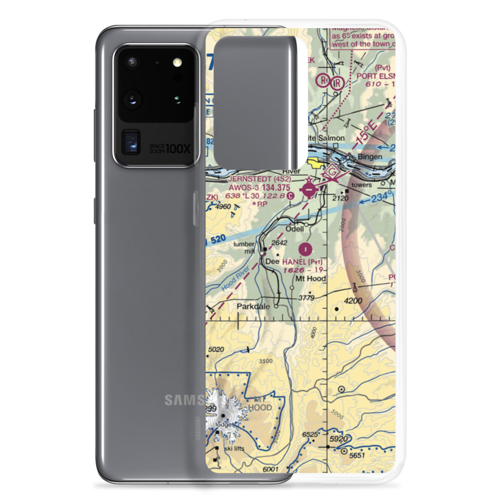 Hanel Field (0OR9) VFR Sectional Samsung Case Samsung Galaxy S20 Ultra model shown