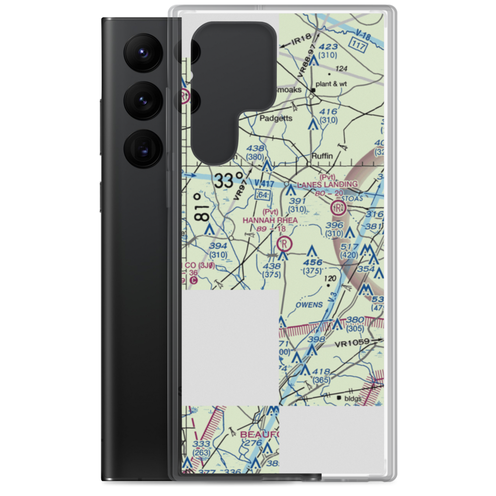 Hannah Rhea Field (29SC) VFR Sectional Samsung Case Samsung Galaxy S22 Ultra model shown
