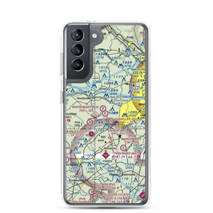 Happy Bottom Airport (30NC) VFR Sectional Samsung Case