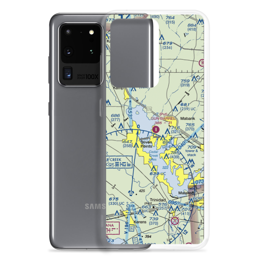 Harbor Point Airport (US-0132) VFR Sectional Samsung Case Samsung Galaxy S20 Ultra model shown