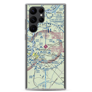 Hardy-Anders Field / Natchez-Adams County Airport (HEZ) VFR Sectional Samsung Case