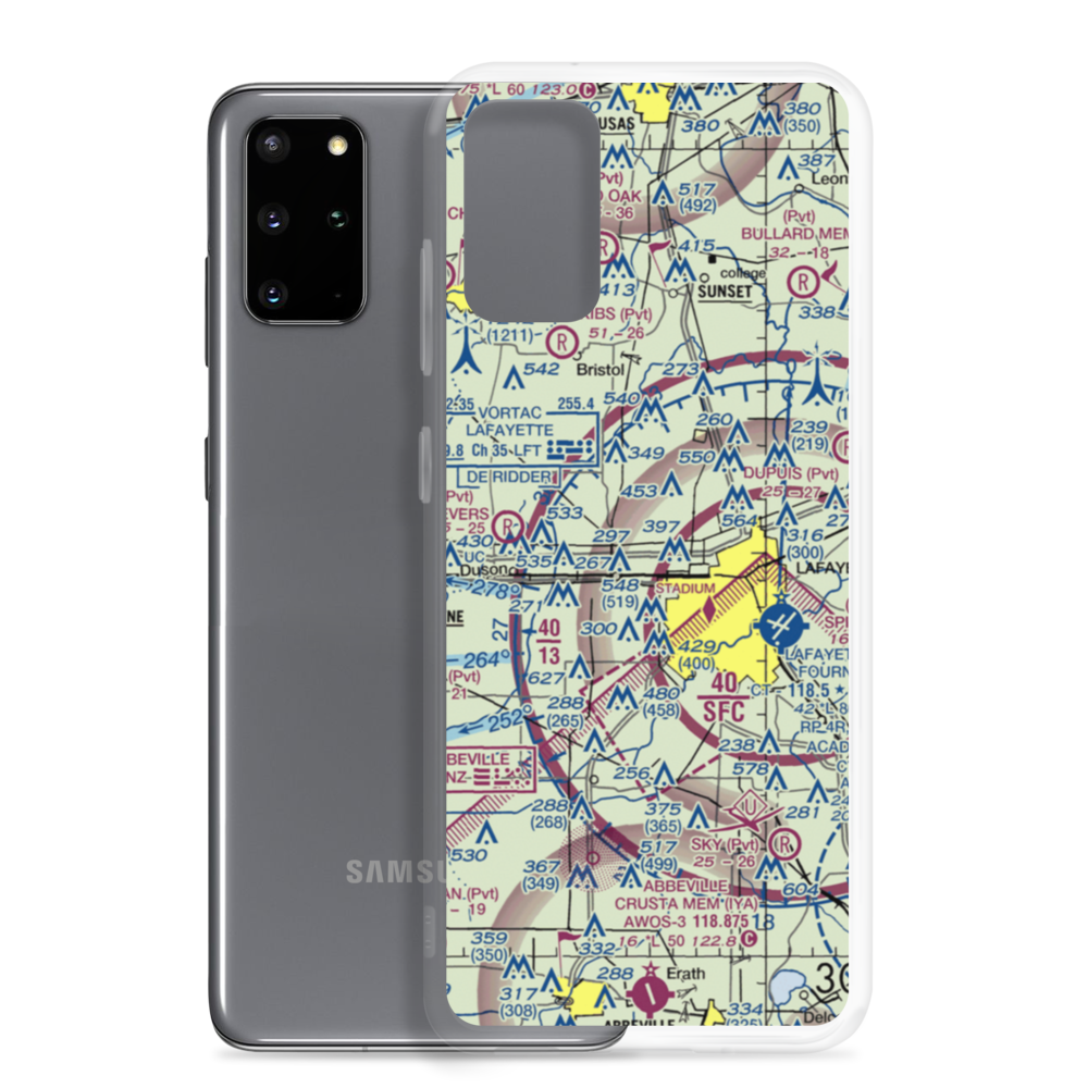 Harmon Seaplane Base (0LA6) VFR Sectional Samsung Case Samsung Galaxy S20 Plus model shown