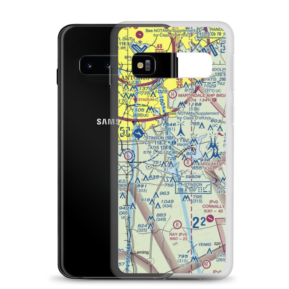 Harmony Field (6XS9) VFR Sectional Samsung Case Samsung Galaxy S10 model shown