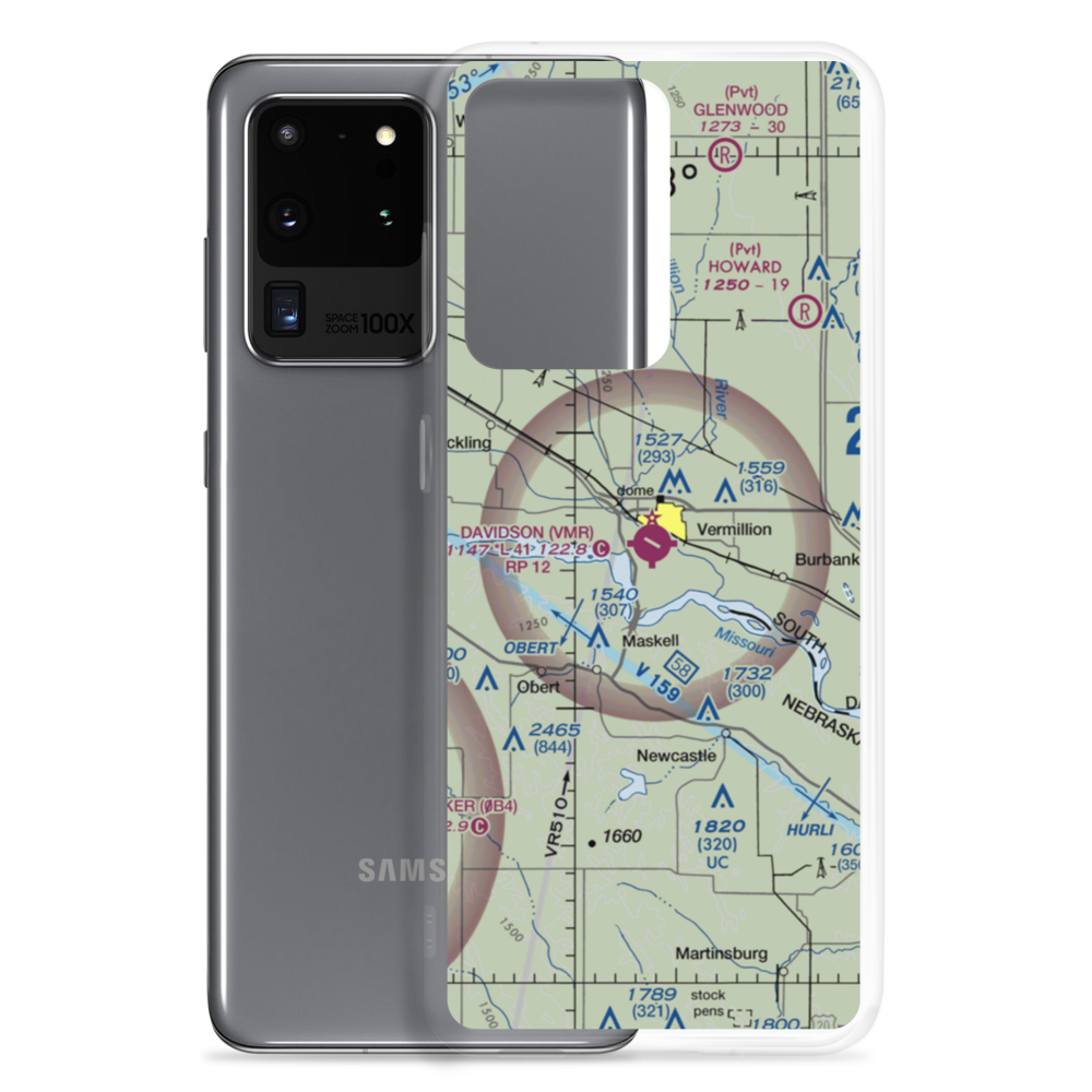 Harold Davidson Field (VMR) VFR Sectional Samsung Case Samsung Galaxy S20 Ultra model shown