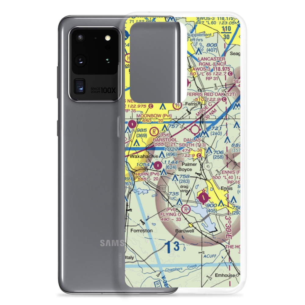 Harper Airport (8TX6) VFR Sectional Samsung Case Samsung Galaxy S20 Ultra model shown