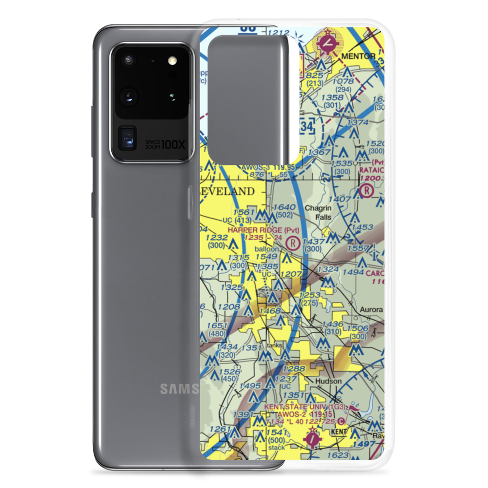 Harper Ridge Airport (67OH) VFR Sectional Samsung Case Samsung Galaxy S20 Ultra model shown