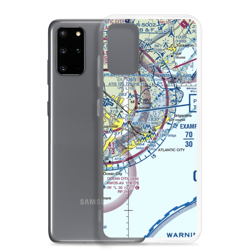 Harrah's Landing Seaplane Base (58NJ) VFR Sectional Samsung Case Samsung Galaxy S20 Plus model shown