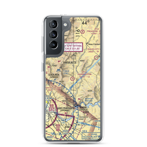 Harrington Airport (20ID) VFR Sectional Samsung Case