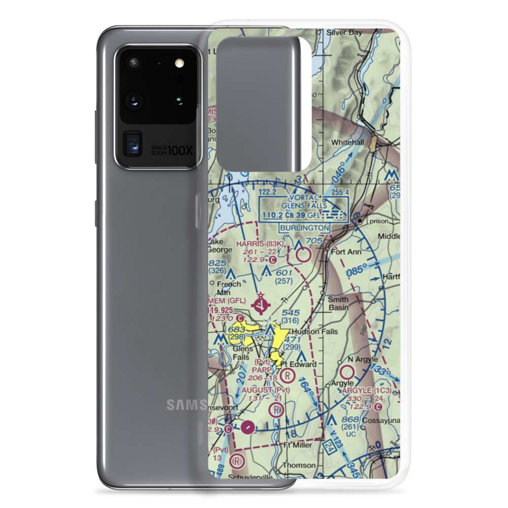 Harris Airport (83K) VFR Sectional Samsung Case Samsung Galaxy S20 Ultra model shown