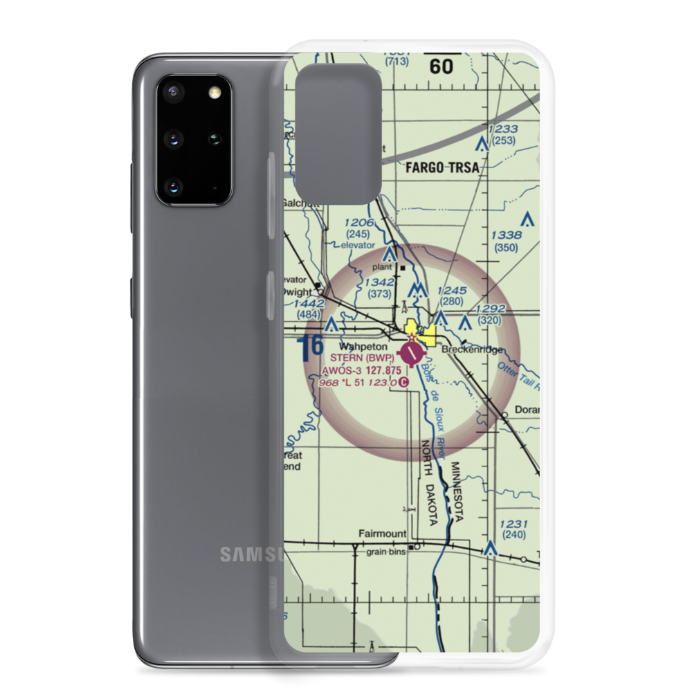 Harry Stern Airport (BWP) VFR Sectional Samsung Case Samsung Galaxy S20 Plus model shown