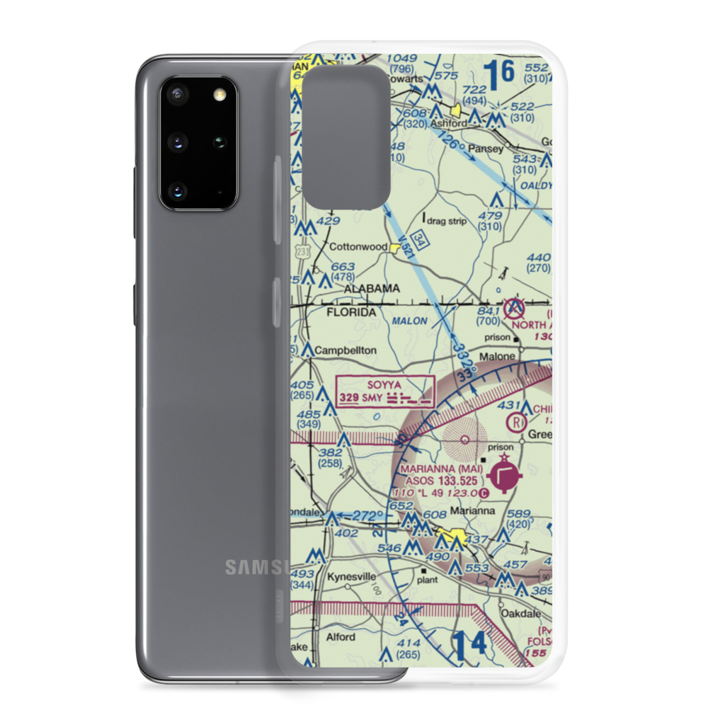 Hart Airport (3FL8) VFR Sectional Samsung Case Samsung Galaxy S20 Plus model shown